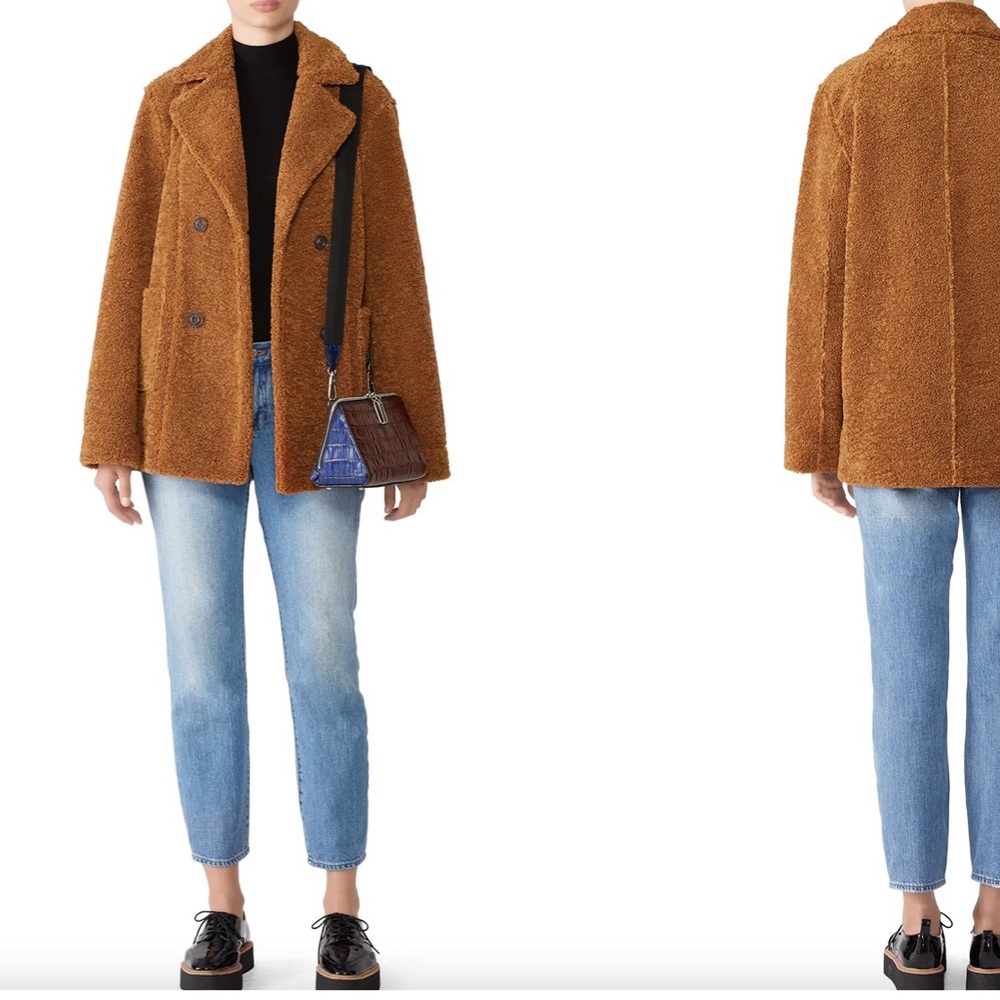 Moon River Reversible Teddy Coat